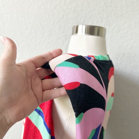 FARM Rio Colorful Abstract Midi Dress - Picture 7 of 15